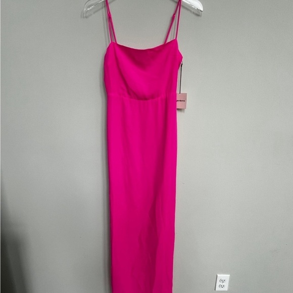 NWT. Revolve Superdown Addison hot pink maxi dress, XS - Picture 4 of 12